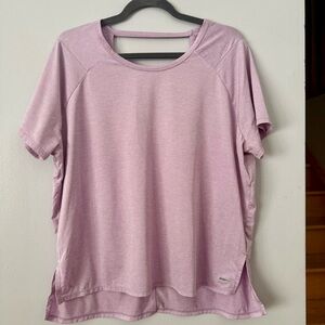 Athletic Works Lavender Short Sleeve Tee